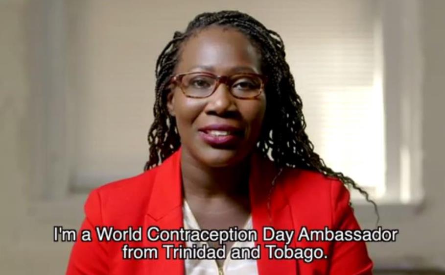 Kizanne James world contraception day ambassador
