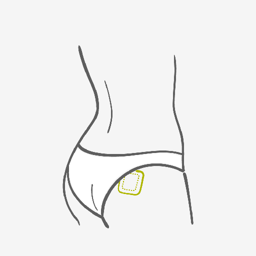 Placement du patch contraceptif